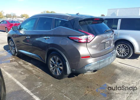 2015 Nissan Murano Sl from USA, damaged, VIN 5N1AZ2MH4FN211506